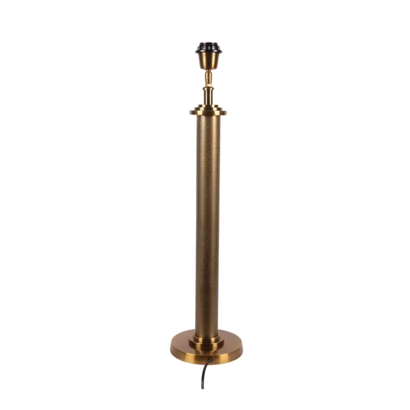 Tischlampenfuss Gold Aluminium 67x16x16 cm Tischlampenfuss, Aluminium, gold, 67x16x16cm. Edler Tischlampenfuss für Schweizer Zuhause.