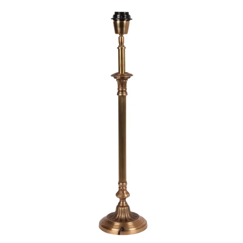 Tischlampenfuss Gold Aluminium 60x14x14 cm Tischlampenfuss, Aluminium, gold, 60x14x14cm. Glamouröser Tischlampenfuss für Schweizer Zuhause.
