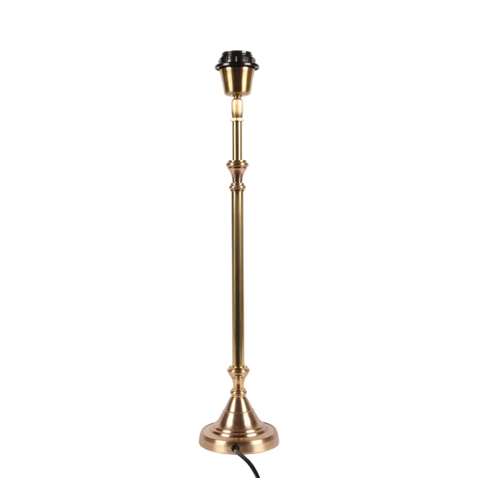 Tischlampenfuss Messing Gold 51x10.5x10.5 cm Tischlampenfuss, Messing, gold, 51x10.5x10.5cm. Edler Tischlampenfuss für Schweizer Zuhause.