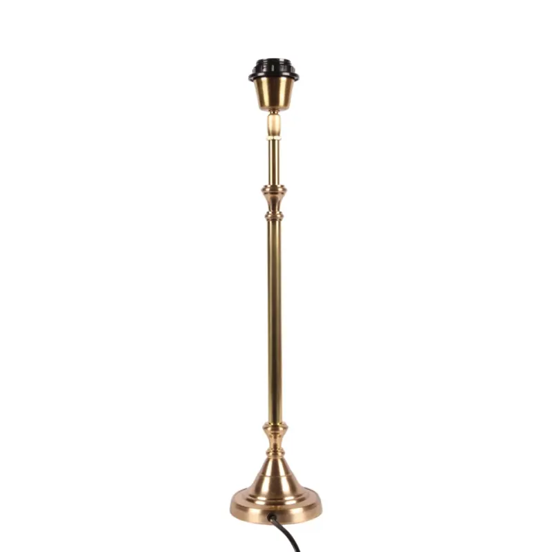 Tischlampenfuss Messing Gold 51x10.5x10.5 cm Tischlampenfuss, Messing, gold, 51x10.5x10.5cm. Edler Tischlampenfuss für Schweizer Zuhause.