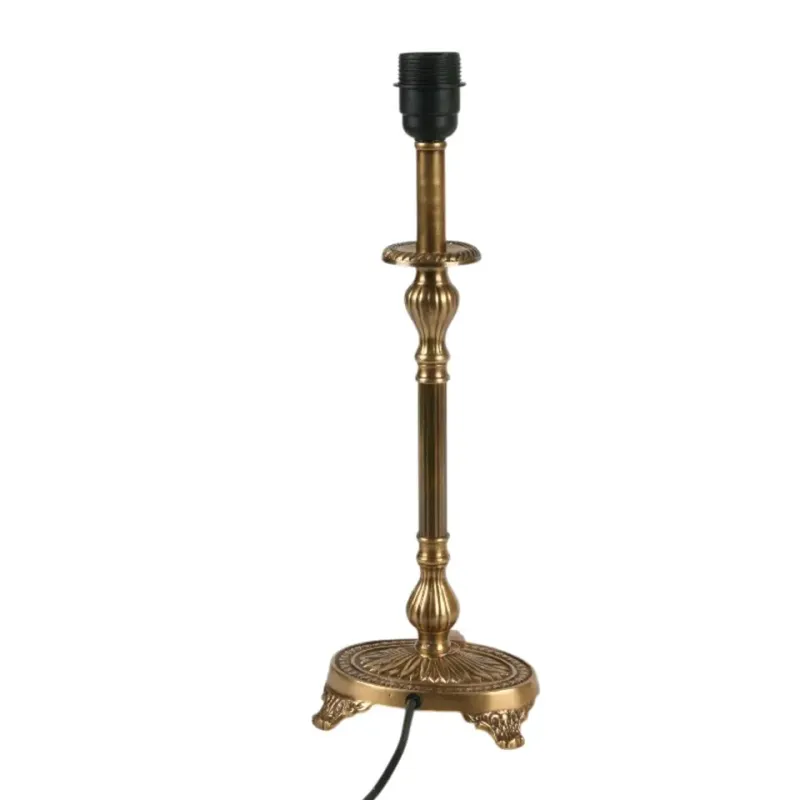 Lampenfuss Messing Gold 56x14x10 cm Lampenfuss, Messing, gold, 56x14x10cm. Glamouröser Lampenfuss für Schweizer Zuhause