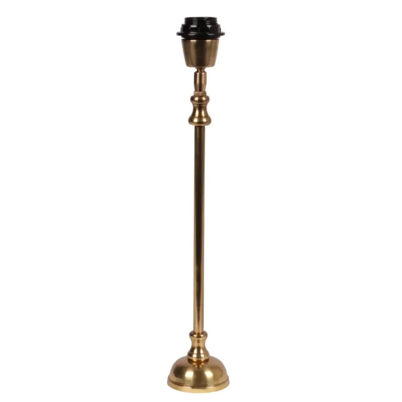 Tischleuchtenfuss Gold Messing 45x8x8 cm Tischleuchtenfuss, Messing, gold, 45x8x8cm. Glamouröser Tischleuchtenfuss für Schweizer Zuhause.