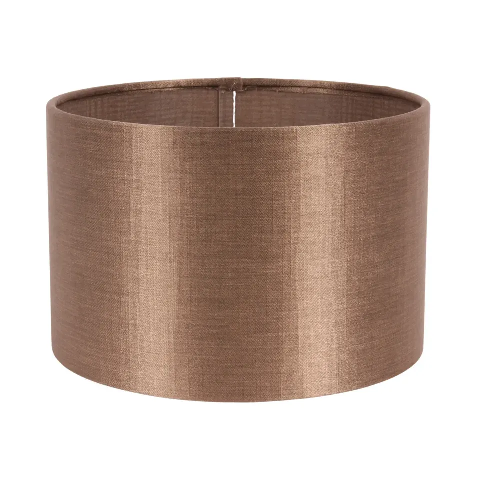 Bentley Lampenschirm Zylinder Creme Bronze Ø20 cm Bentley Lampenschirm, zylinderförmiger Stoff, creme und bronze, ø20cm. Eleganter Zylinder-Lampenschirm für Schweizer Zuhause.