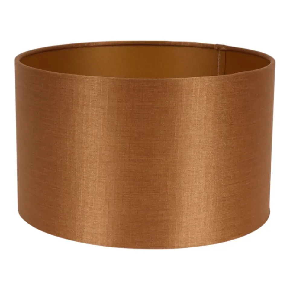 Bentley Lampenschirm Zylinder Gold Stoff Ø25 cm Bentley Lampenschirm, Stoff, zylinderförmig gold, ø25cm. Eleganter Zylinder-Lampenschirm für Schweizer Zuhause.