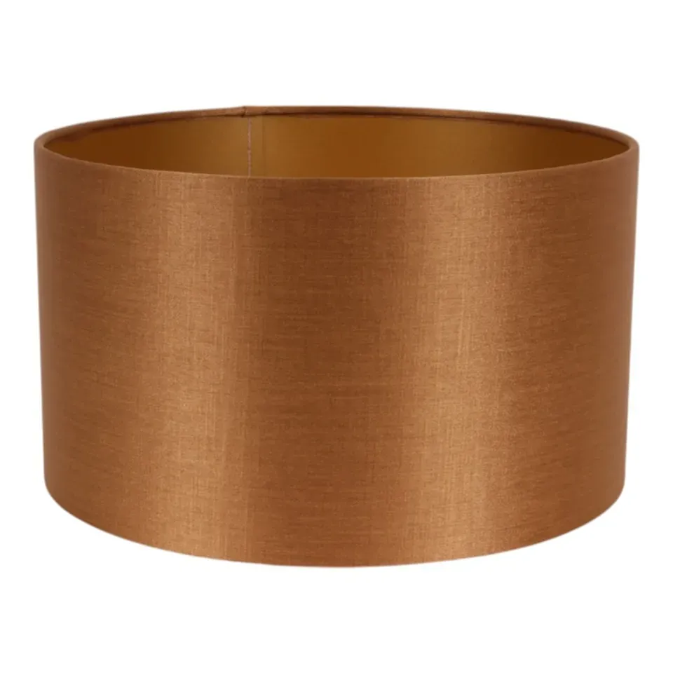 Lampenschirm Zylinder Gold Stoff Ø30 cm Lampenschirm Zylinder, Stoff, gold, ø30cm. Luxuriöser Schirm für Schweizer Zuhause.