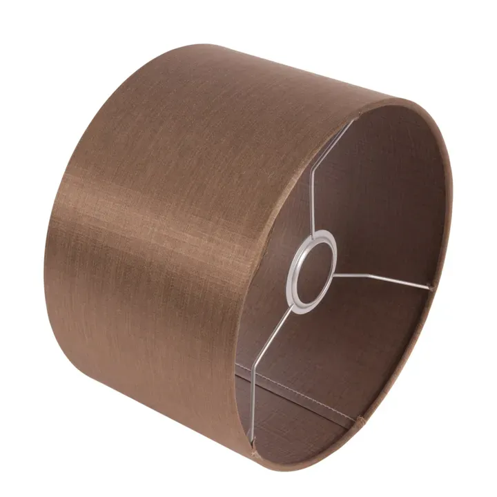 Bentley Lampenschirm Zylinder Creme Bronze Ø25 cm