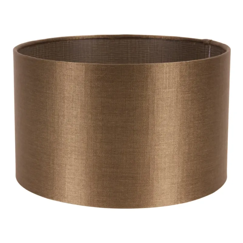 Bentley Lampenschirm Zylinder, Stoff, grün, ø25cm. Eleganter Schirm für Schweizer Zuhause