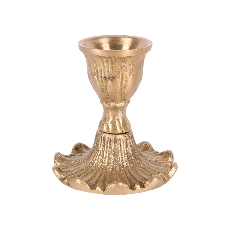 Kerzenständer Antik Gold Messing Ø6.5 cm Kerzenständer Antik Gold Messing Ø6.5 cm