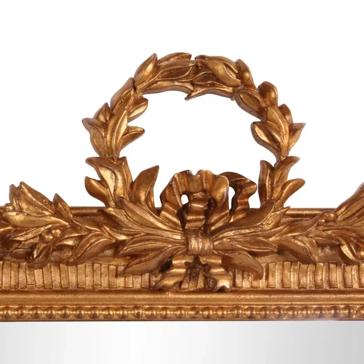 Wandspiegel Barock Holz Gold 102 cm