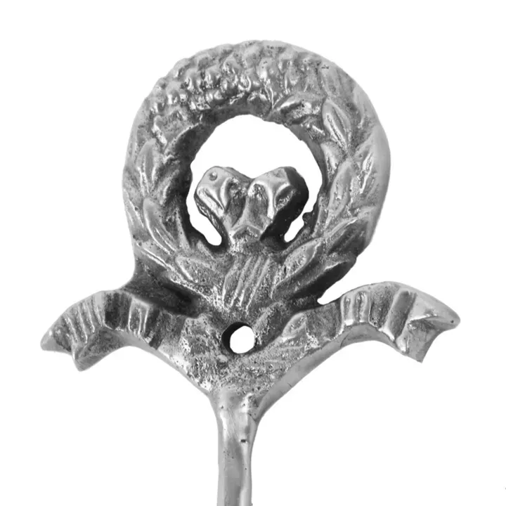 Haken Girlande Silber aus Messing