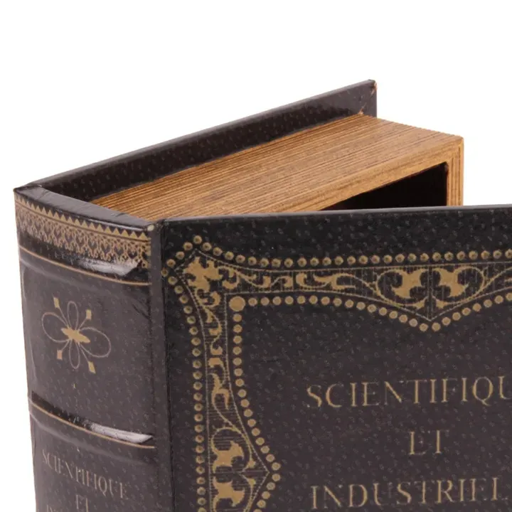Aufbewahrungsbox - Vintage-Buch «Scientifique et Industrie», 23 cm