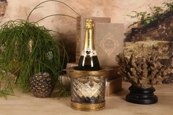 Aufbewahrungsbox - Vintage-Buch «The Silver Swan» 20 cm in Grün