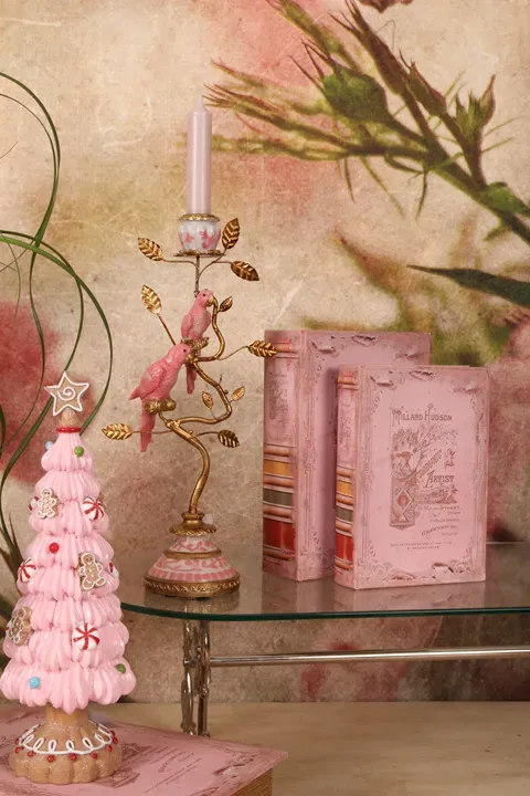 Aufbewahrungsbox - Vintage-Buch «Photographic Artis», 20 cm, in Rosa