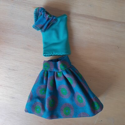 Funky One Arm Top with Skirt Funky One Arm Top with Skirt