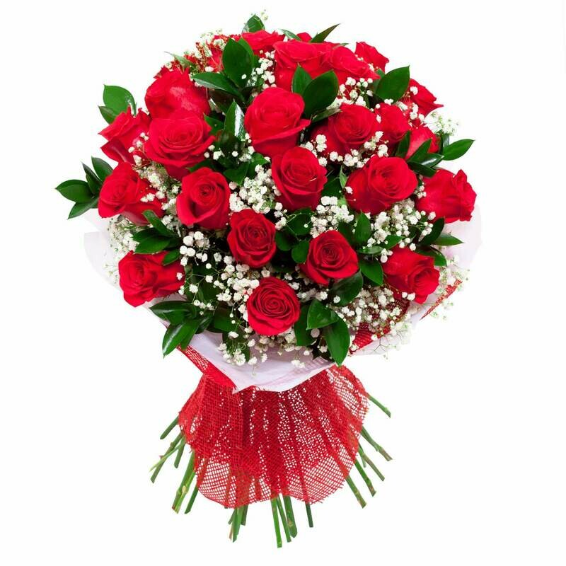  Ramo de 50 Rosas Rojas  o de colores