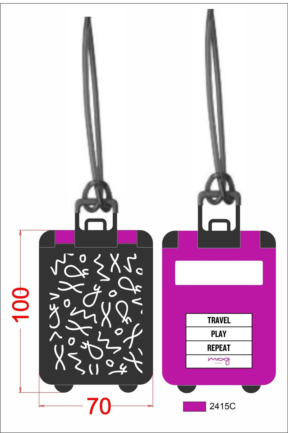 Moxy Luggage Tag Moxy Luggage Tag