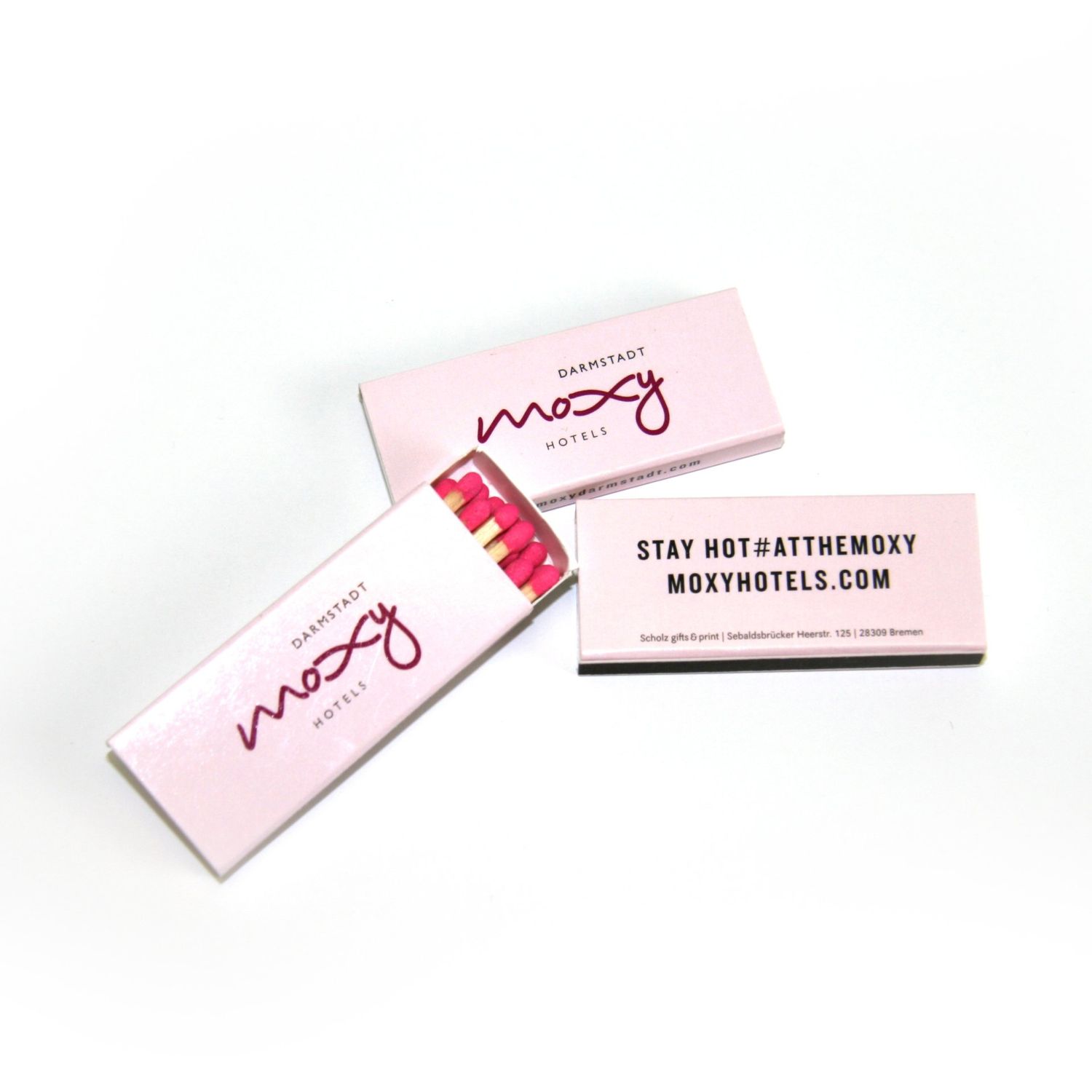 Moxy matches Moxy matches