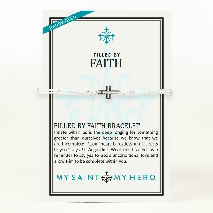 MSMH Filled By Faith Bracelet (Silver/Metallic Silver)