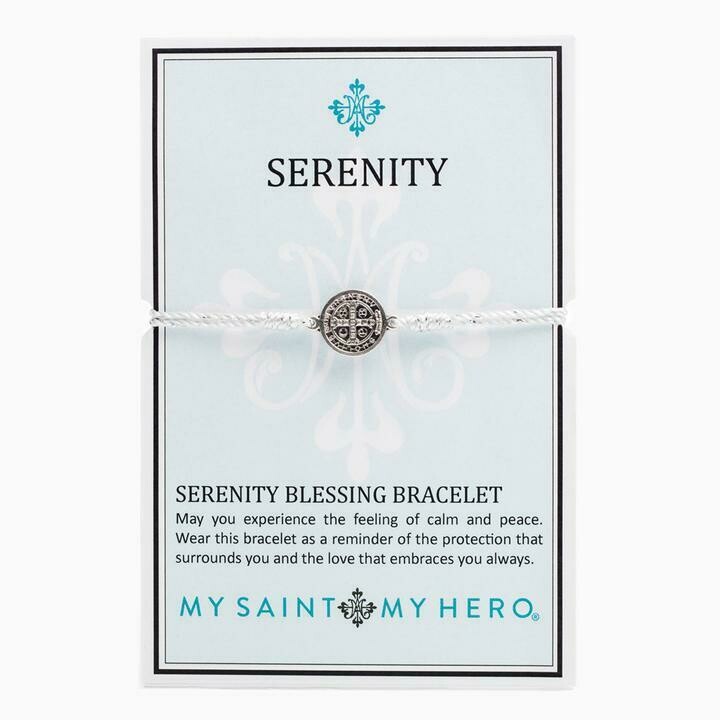 MSMH Serenity Blessing Bracelet (Silver/Metallic Silver)