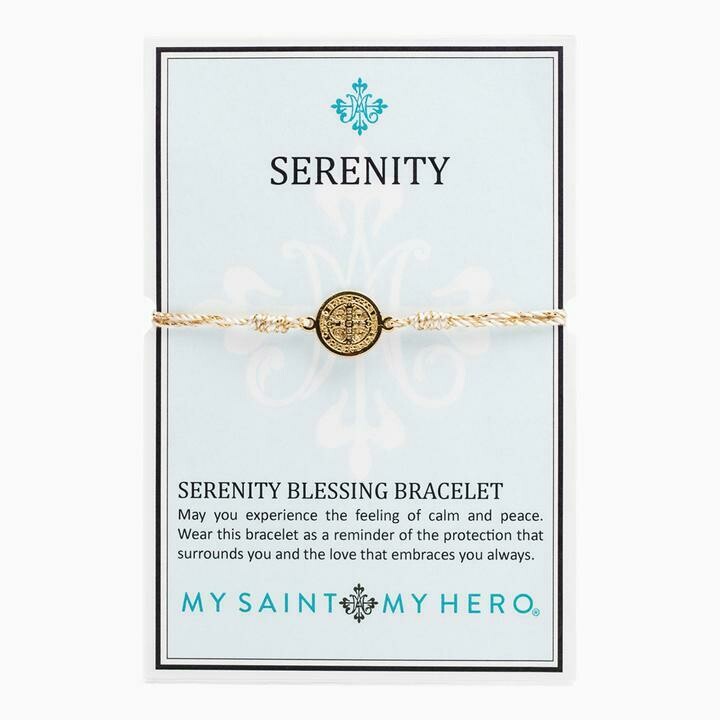 MSMH Serenity Blessing Bracelet (Gold/Metallic Gold)