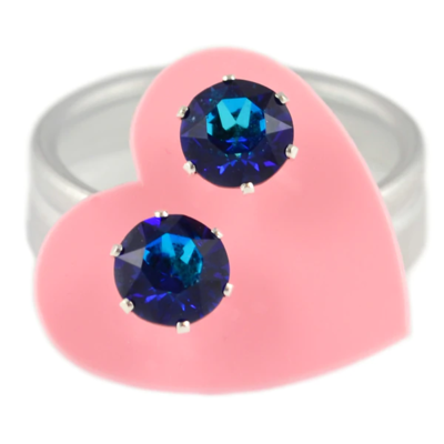 JoJo Loves You Bermuda Blue Mini Bling