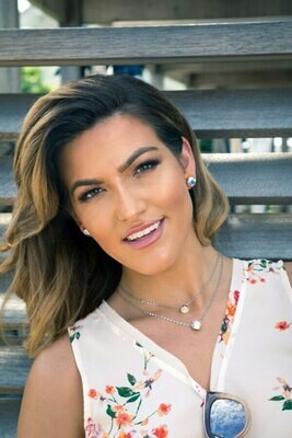 JoJo Loves You Ice AB Marina Necklace