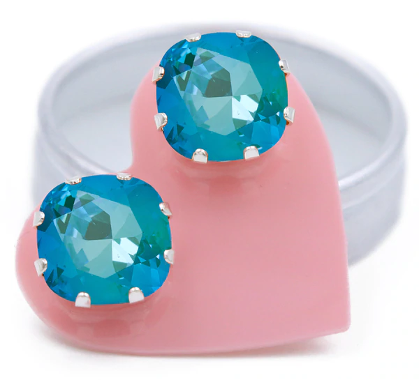 JoJo Loves You Turquoise &amp; Caicos Mega Cushion Blings
