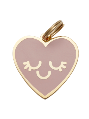 Pet ID Tag - Smiling Heart