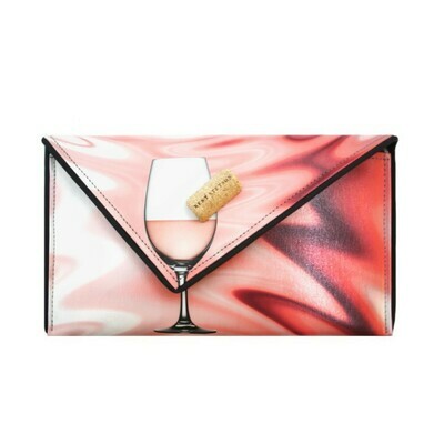 Kent Stetson Rosé Wine Crossbody Clutch