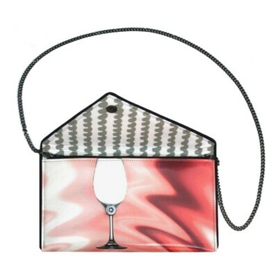 Kent Stetson Rosé Wine Crossbody Clutch