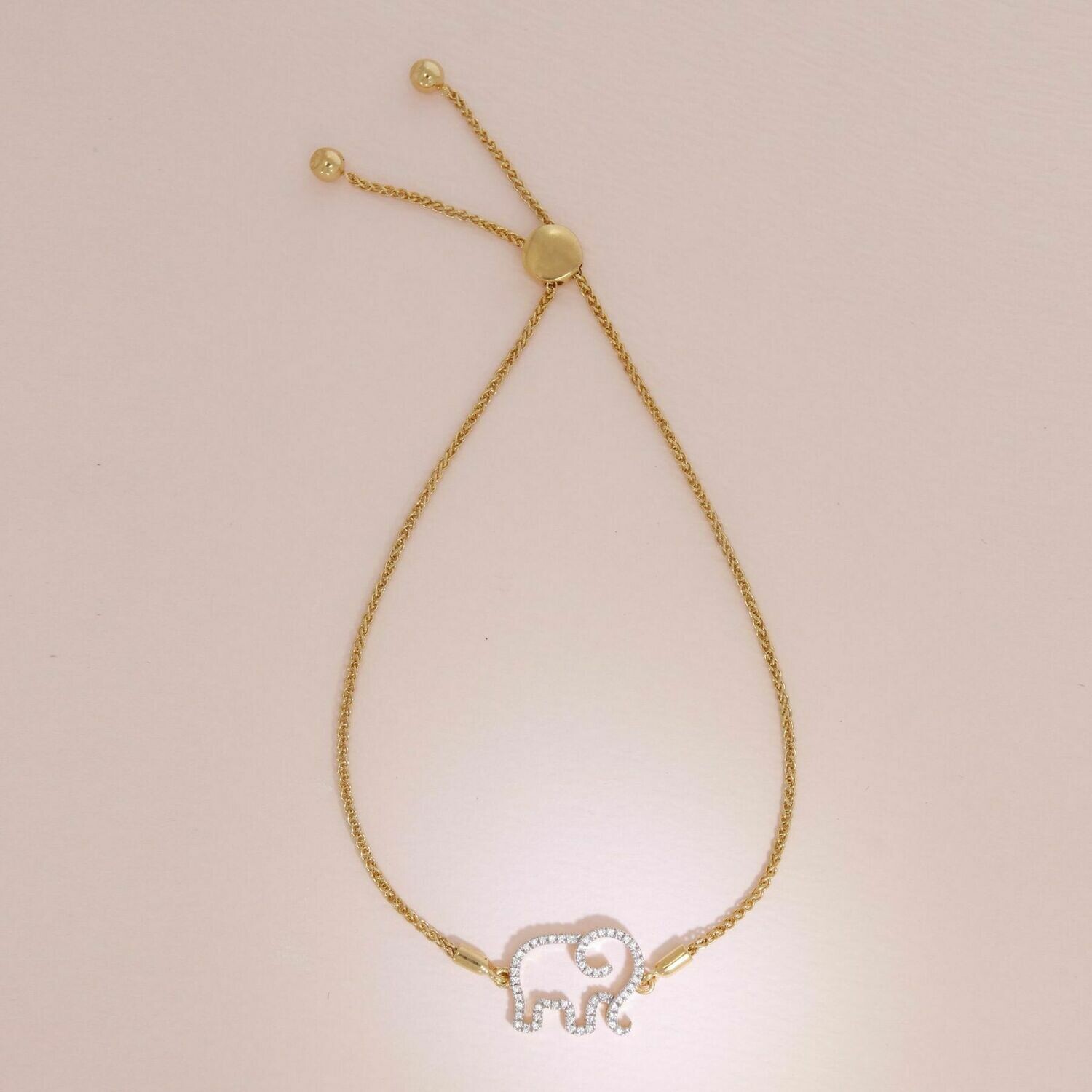 Ella Stein Elephant Bracelet (Gold)