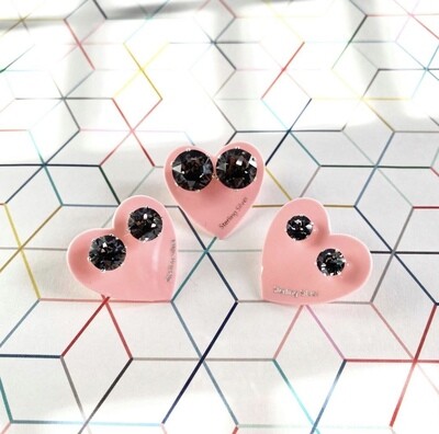 JoJo Loves You Black Sparkle Mini Blings