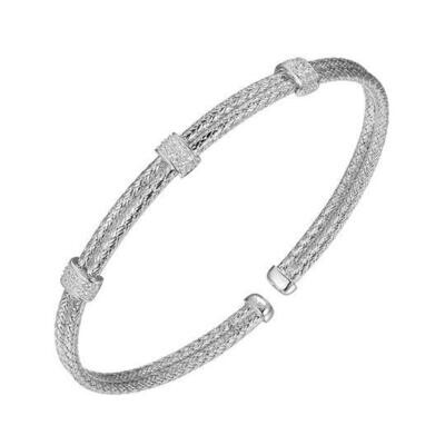 Charles Garnier Mayzee Cuff, Silver