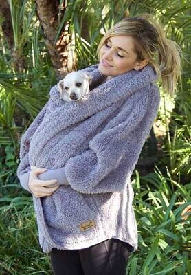 Nordic Beach Body Wrap in Grey Kitten