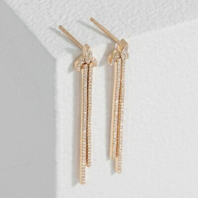 Ella Stein Let Loose Earrings (Gold)