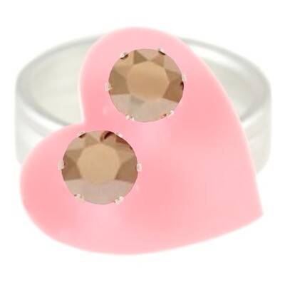 JoJo Loves You Metallic Rose Gold Mini Blings