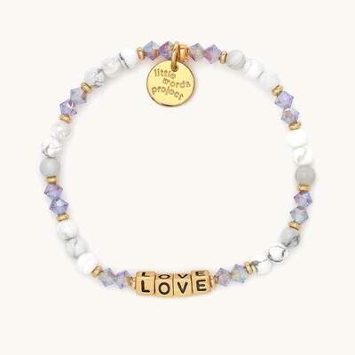 Little Words Project Gold LOVE Bracelet
