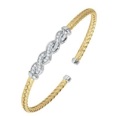 Charles Garnier Twist Cuff, Gold