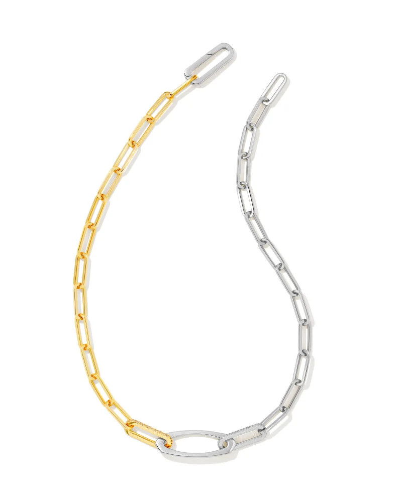 Kendra Scott Adeline Chain Necklace in Mixed Metal