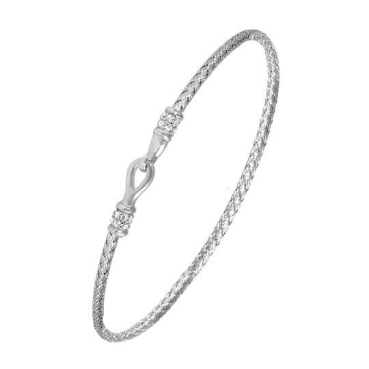 Charles Garnier Morgan Bangle, Silver