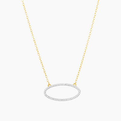 Ella Stein One With the Oval Necklace (Gold)