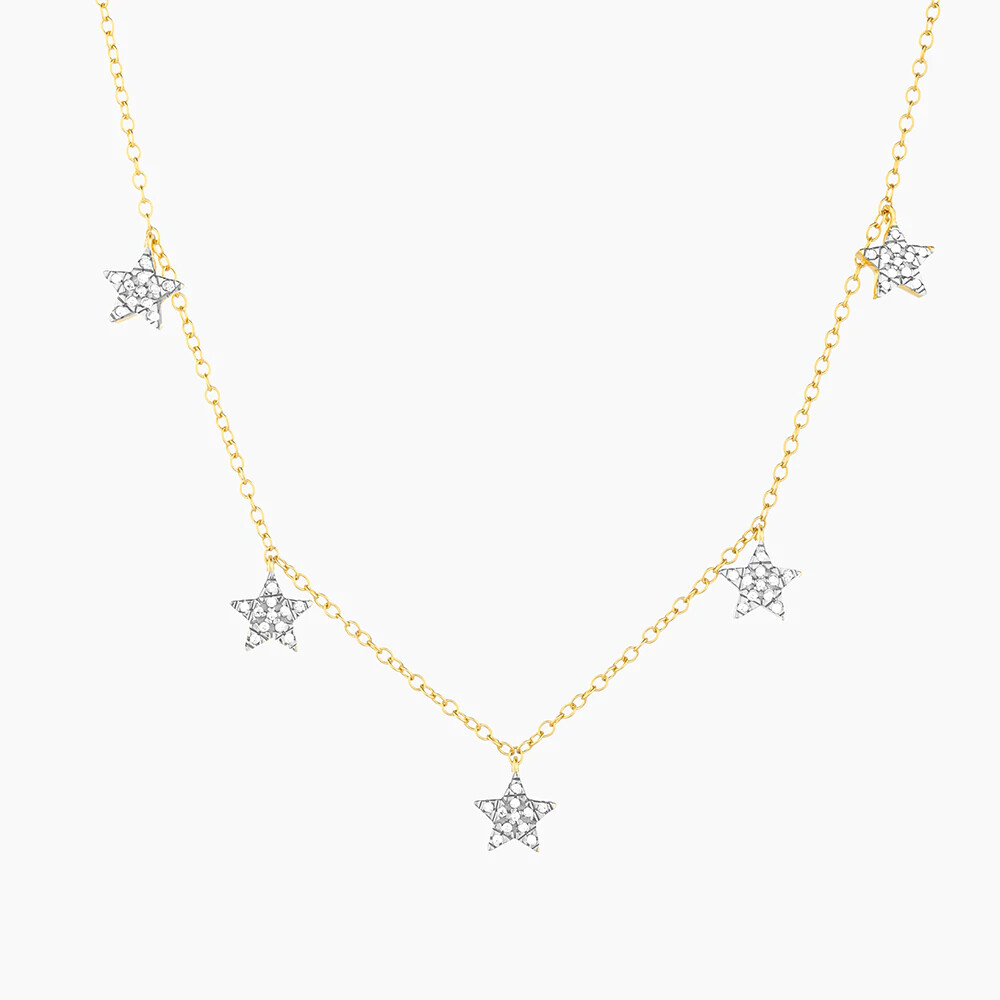 Ella Stein Pocket Full of Stars Necklace (Gold)