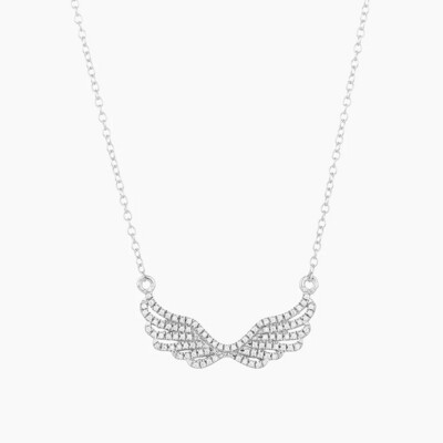 Ella Stein Wing It Necklace (Silver)