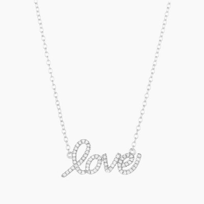 Ella Stein Love is Love Necklace (Silver)
