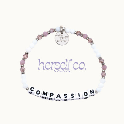 Little Words Project COMPASSION Bracelet (Women&#39;s Empowerment) S/M