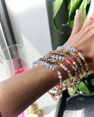 Little Words Project COMPASSION Bracelet (Women's Empowerment) S/M