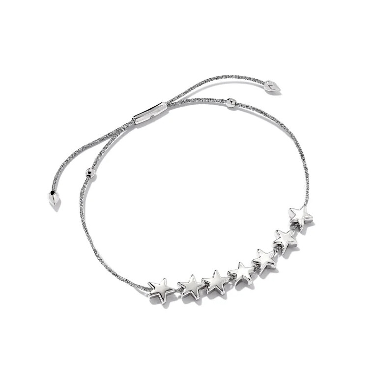 Kendra Scott Sloane Star Friendship Bracelet in Silver
