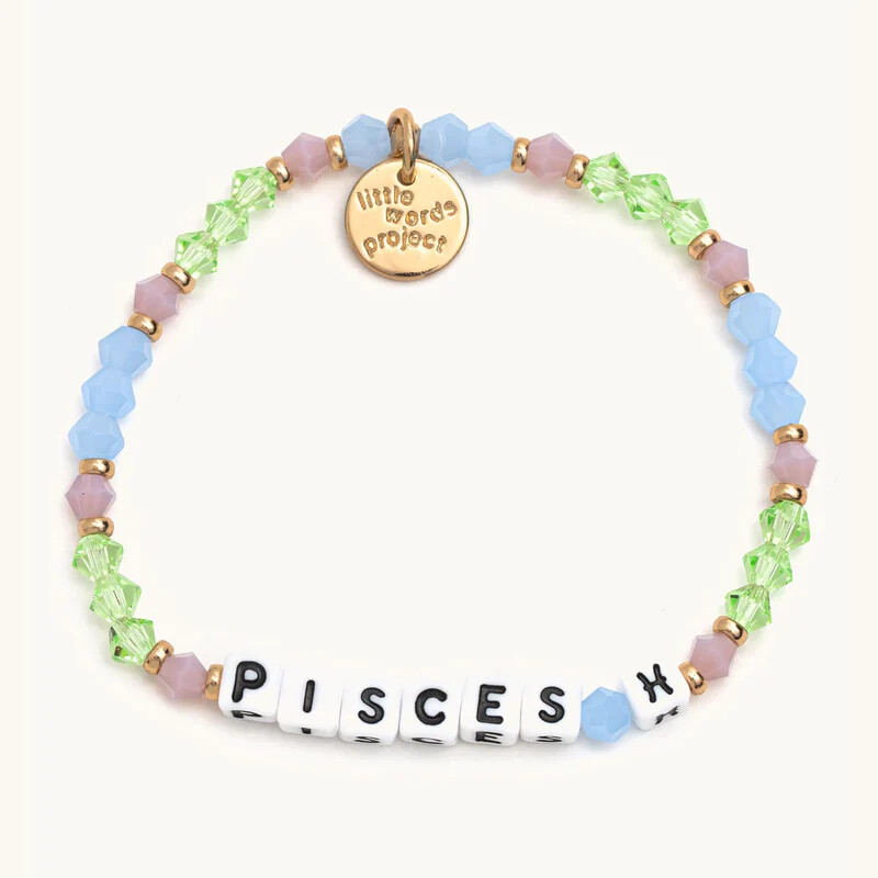 Little Words Project PISCES Zodiac Bracelet S/M