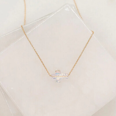 MSMH Heavenly Sky Crystal Cross Necklace