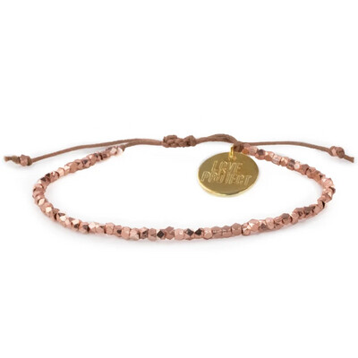 Love is Project Bollywood Bracelet - Champagne